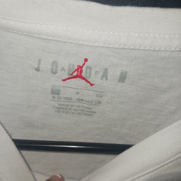 Jordan Boy White signature Letter long sleeve shirt - Picture 8 of 8